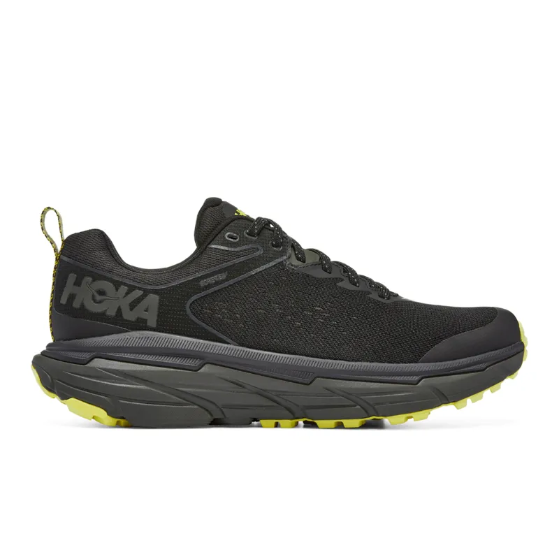 Hoka Men's Challenger ATR 6 GTX Shoes in Black / Black Olive